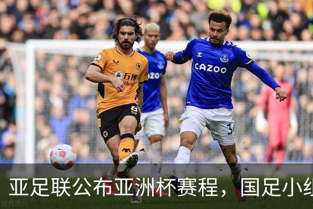 亚足联公布亚洲杯赛程，国足小组赛均在黄金时间段